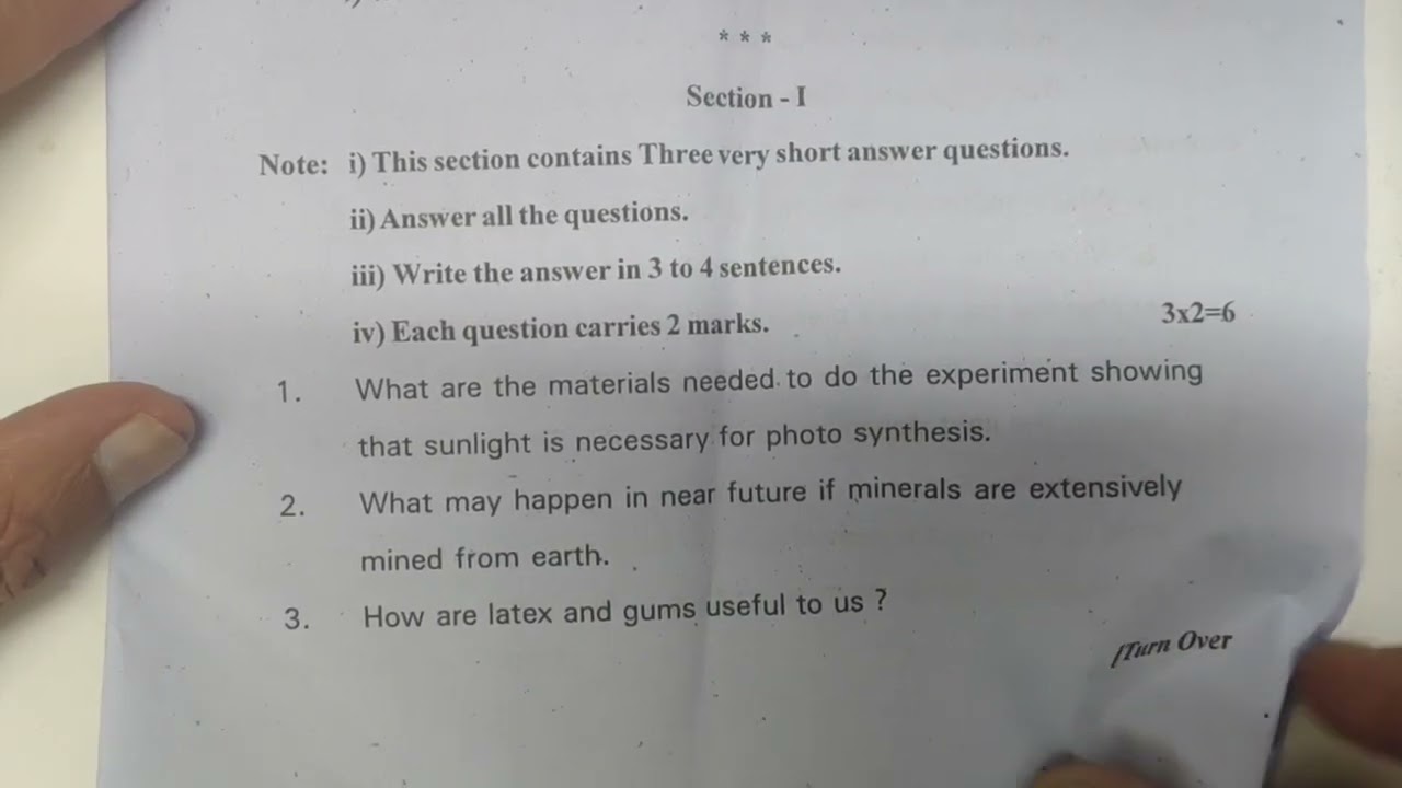 10th Class PRE-FINAL BIOLOGY | QUESTION PAPER | YAHEE PAPER HAI