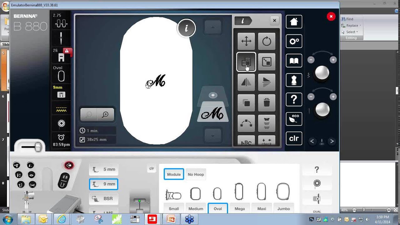 BERNINA Embroidery - Tool Tip - Lettering