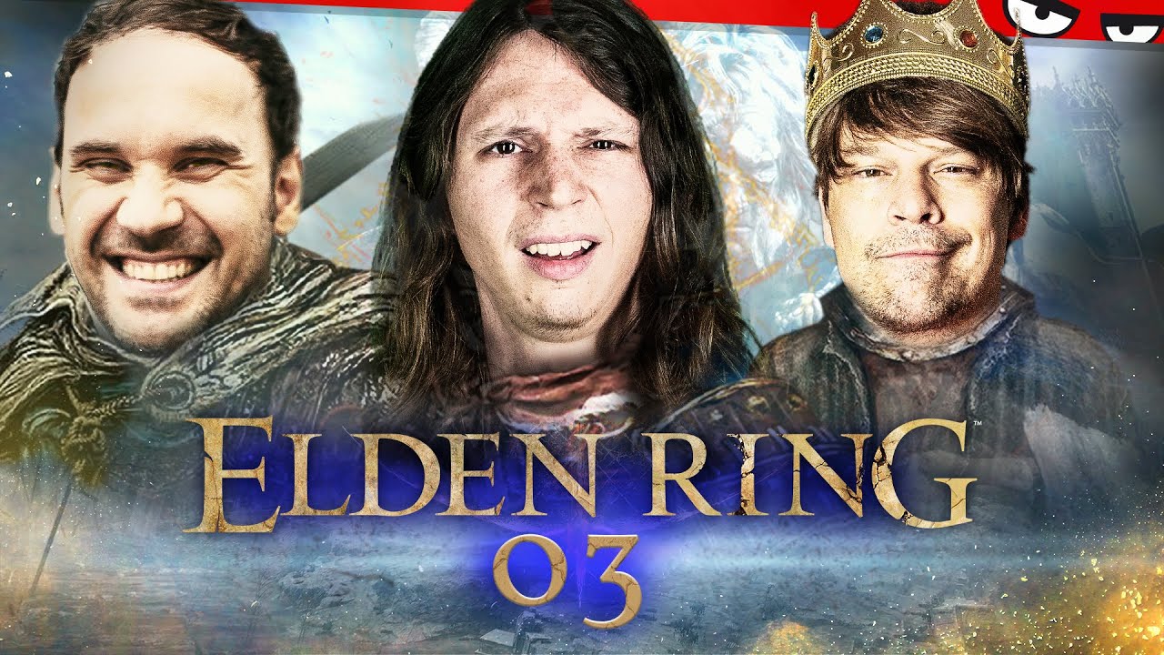 Blutiger Anfänger vs. Margit The Fell Omen | Elden Ring mit Colin, Dennis & Valle #03