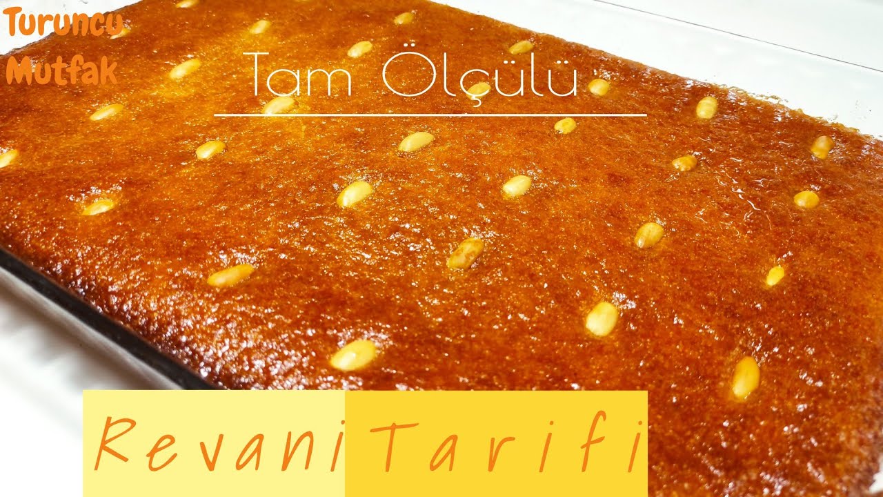 💯 Tam Ölçülü Revani Tarifi & Revani Nasıl Yapılır???