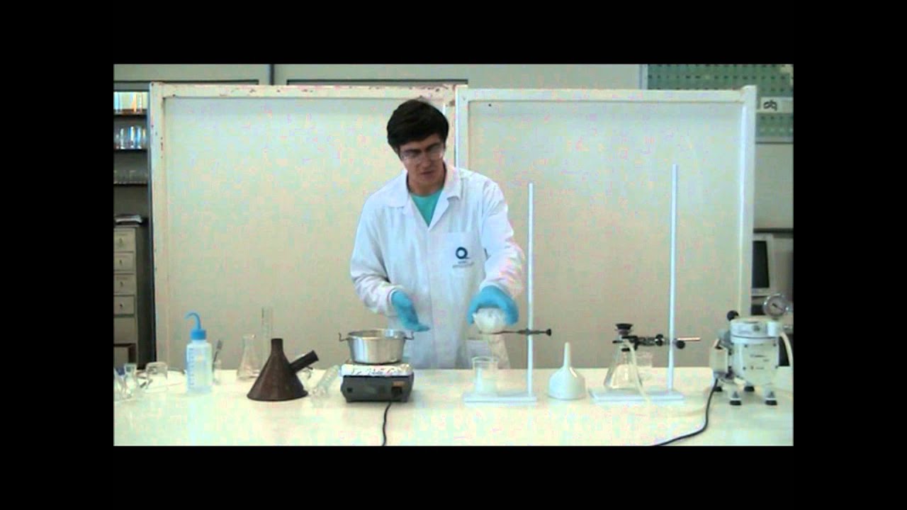 Técnicas de Química Orgânica - Recristalização