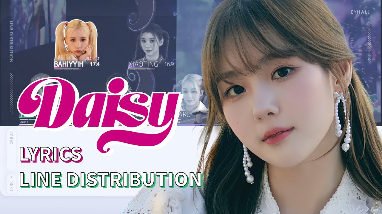 Kep1er - Daisy | Color Coded Lyrics and Line Distribution
