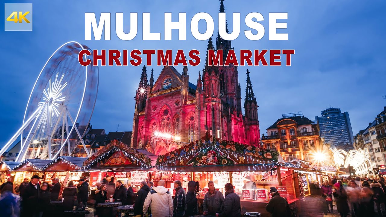 Mulhouse Christmas Market 🎄 France 🇫🇷