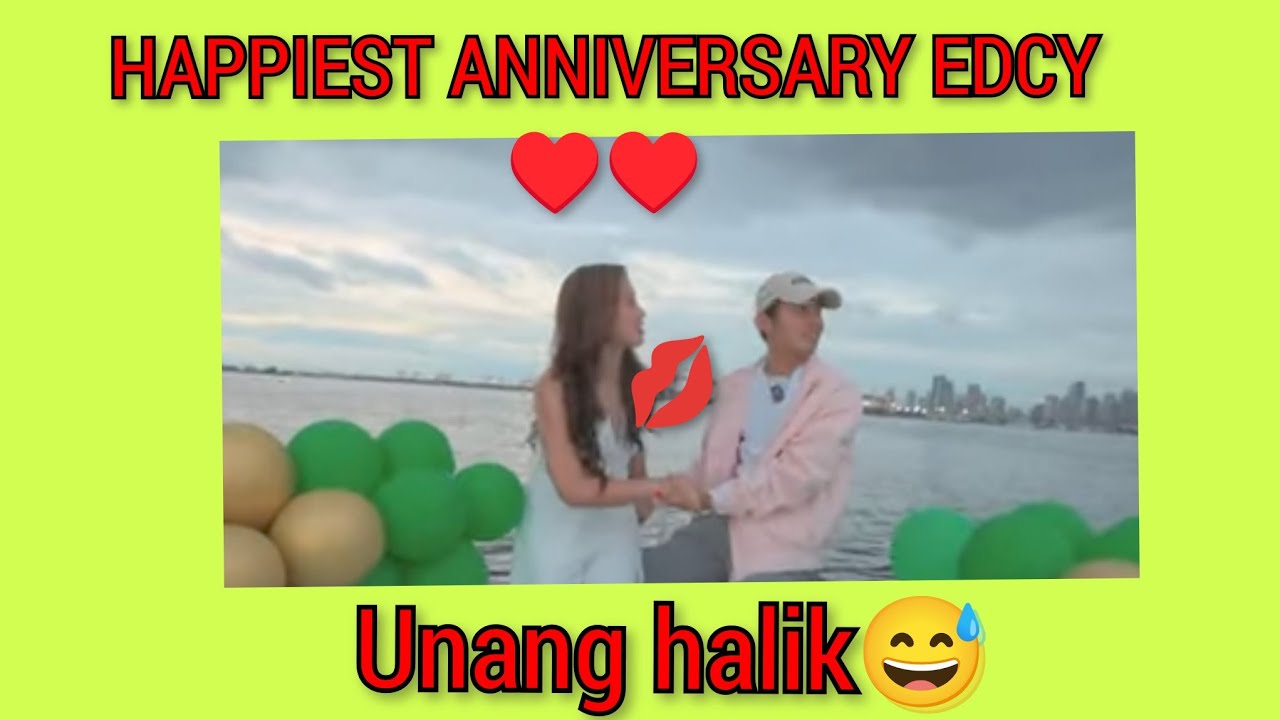 HAPPY ANNIVERSARY EDCY GRABE ANG KILIG♥️