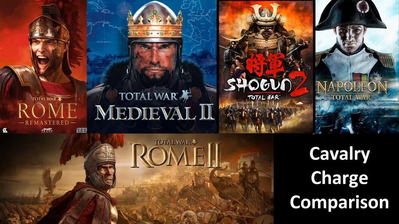 Total War Cavalry Charge Comparison
