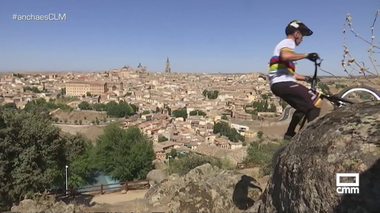 Un d&iacute;a de entreno con el campe&oacute;n del mundo de bici trial | Ancha es Castilla-La Mancha