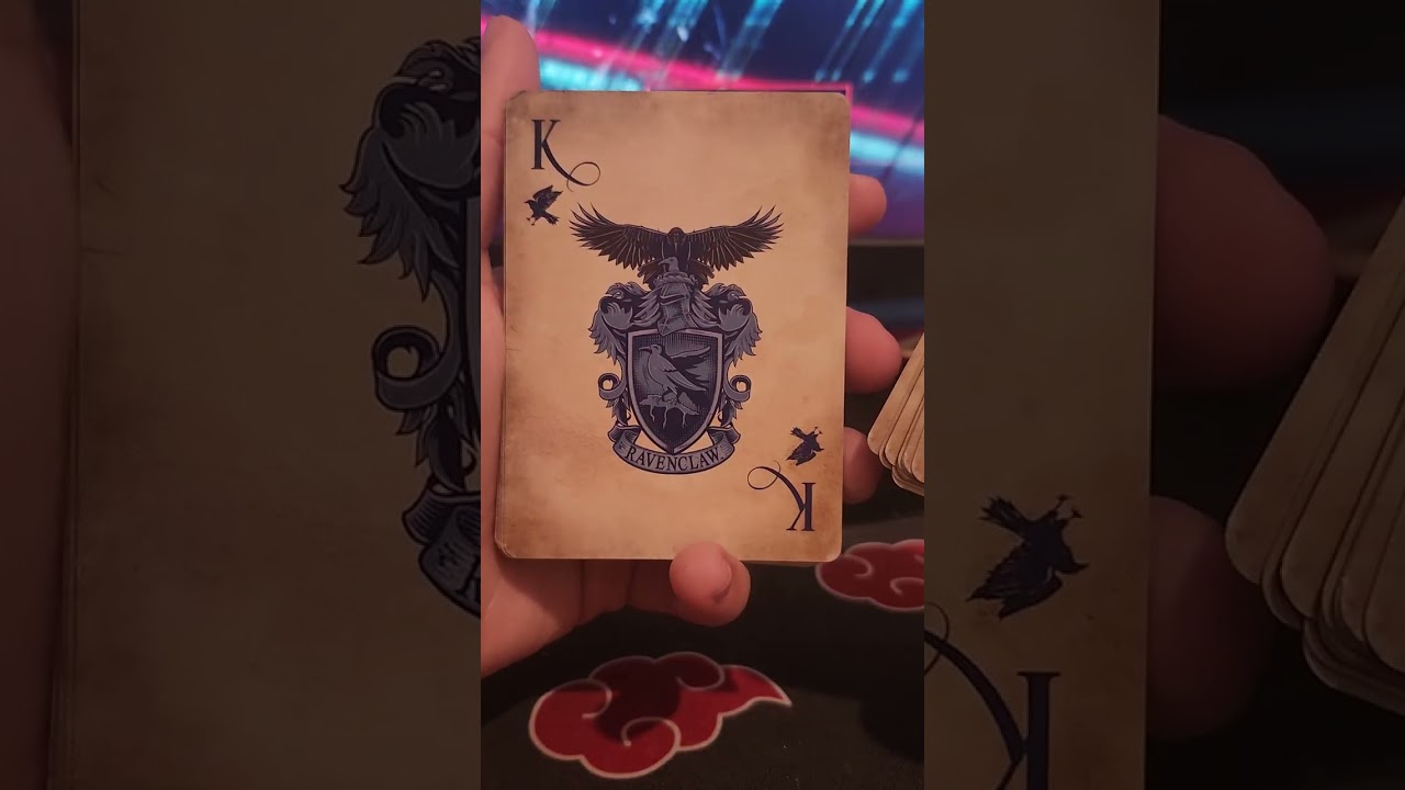 OPENING HARRY POTTER PLAYING CARDS! #harrypotter #fyp #foryou #playingcards 