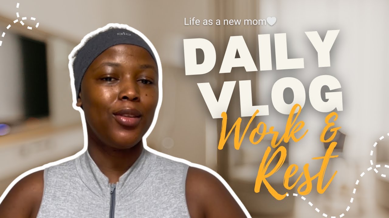 Life as a new mom | Morning Routine🌸 | Work with me ❤️. #newmom #southafricanyoutuber #postpartum 