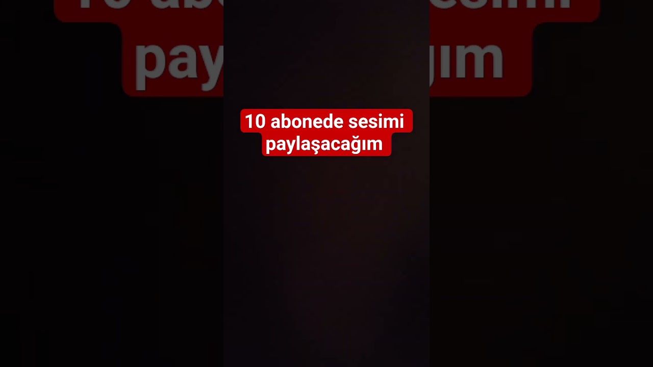 sesi kullanana 200k abone