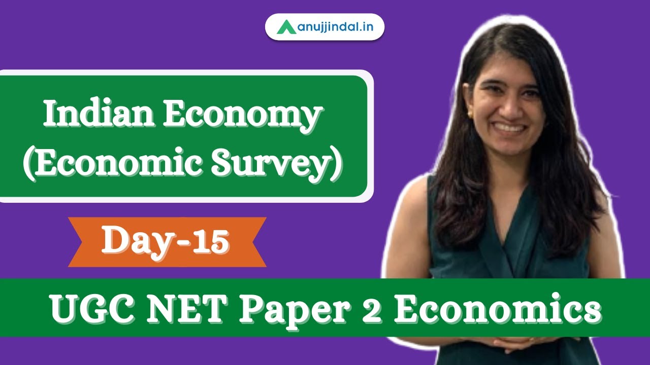 UGC NET 2021 | Indian Economy (Economic Survey) | Paper 2 Economics | Day 15 - by Saveri Ma'am