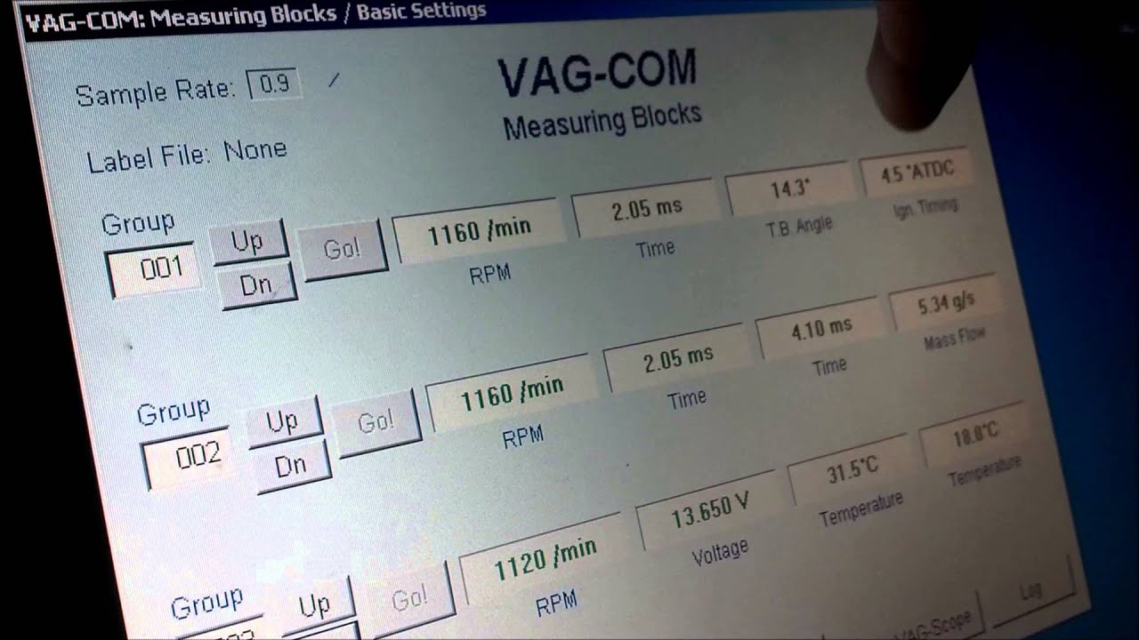 Algumas dicas de como utilizar o VAG-COM