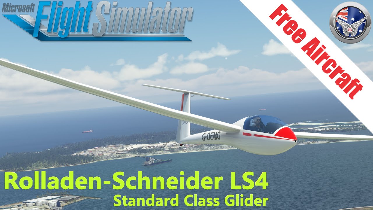 A FREE Rolladen Schneider LS4 for Microsoft Flight Simulator
