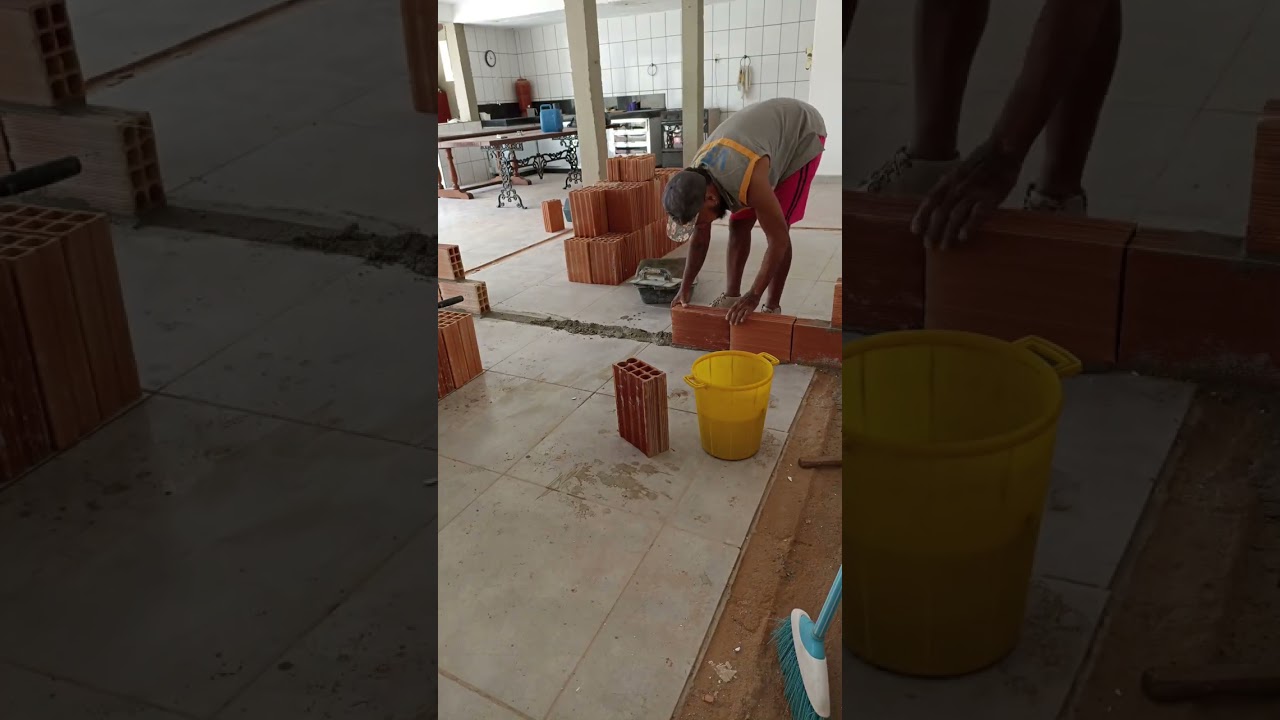 COMO INICIAR UMA PAREDE DE TIJOLO DA FORMA CERTA PEDREIRO CONSTRUÇÃO CIVIL