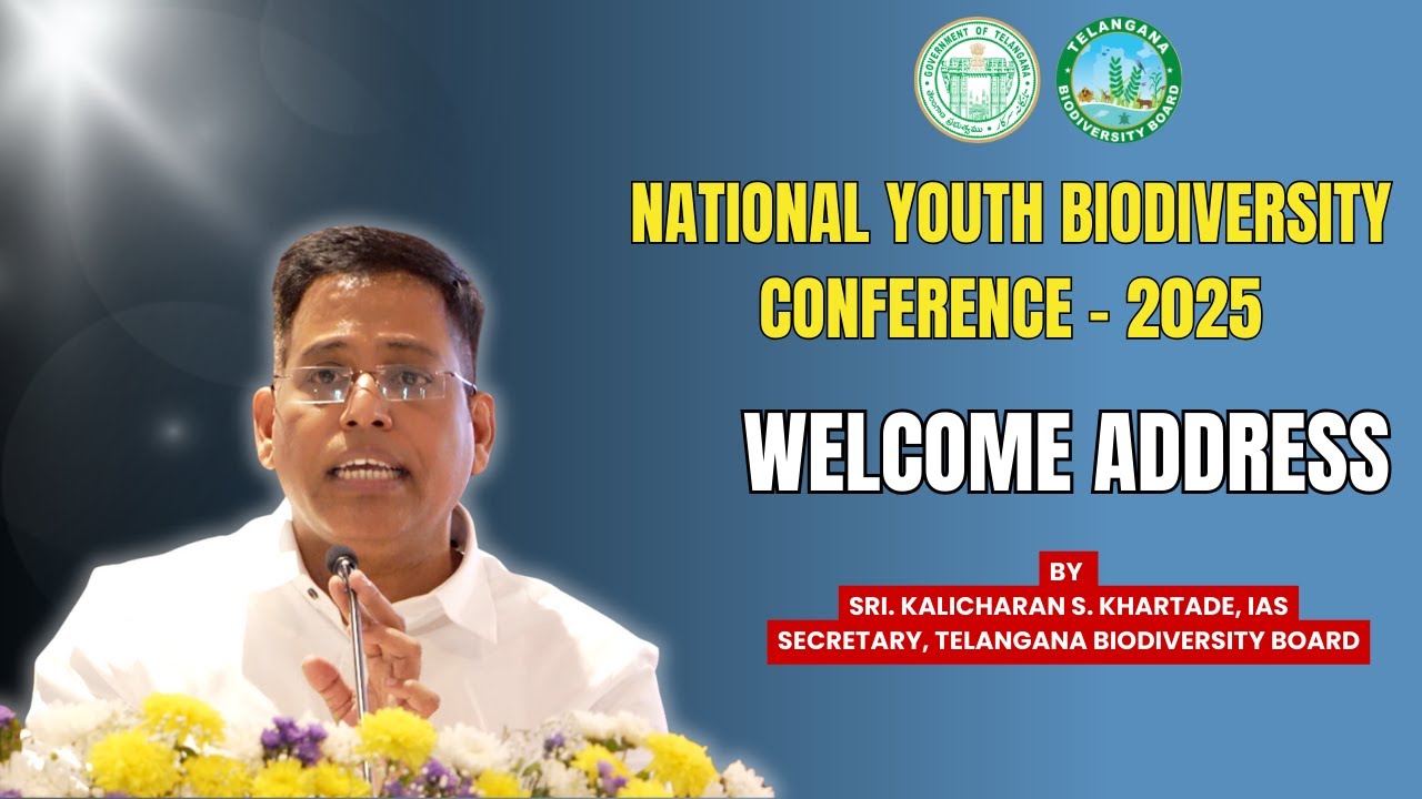 Welcome Address by Secretary, Telangana Biodiversity Board #nybc 2025