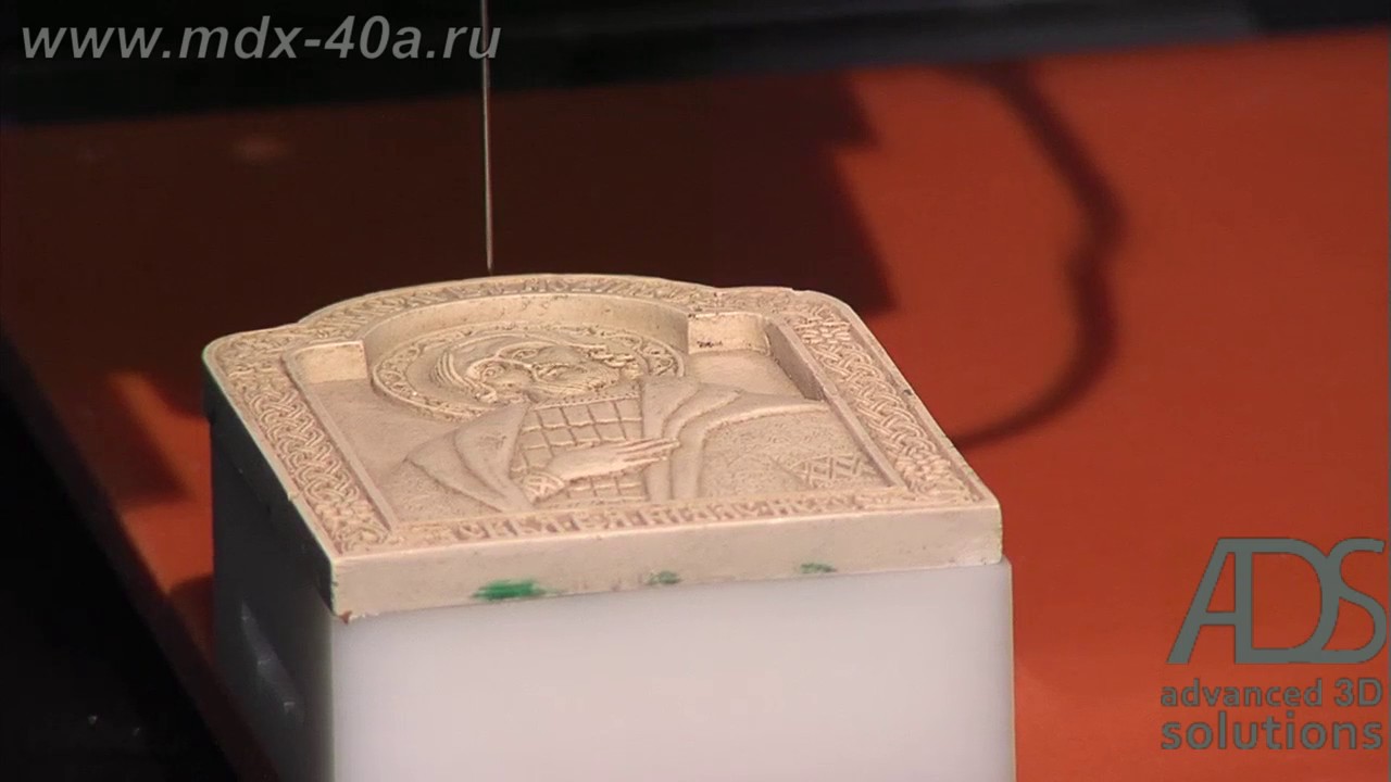 3D сканирование на станке Roland MDX-40