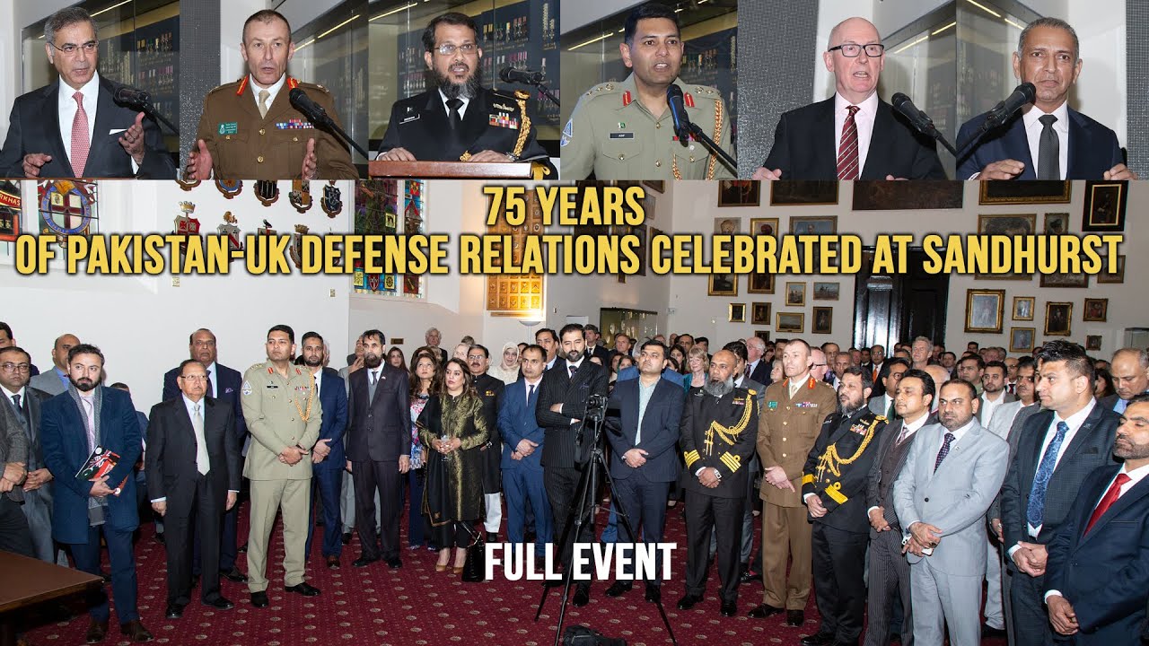 75 Years of Pakistan-UK defense relations celebrated at Sandhurst - Full Event