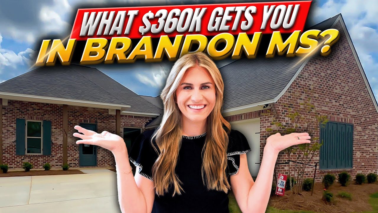 What $360K GETS You in Brandon Mississippi | Home Tour and Buyer Tips