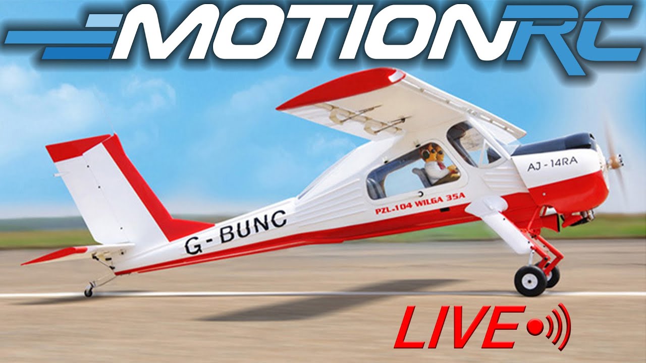 Распаковка Black Horse PZL-104 Wilga | Motion RC LIVE