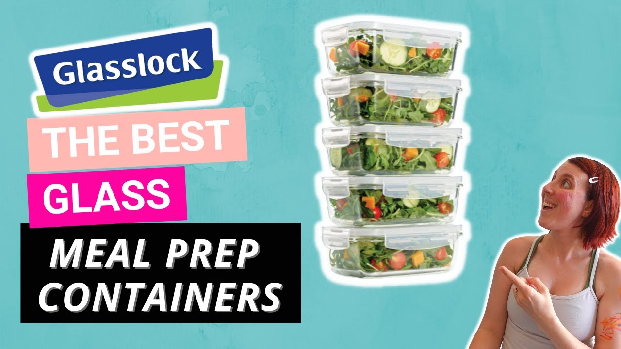 The BEST Glass Meal Prep Containers | Glasslock Containers Review [2021]