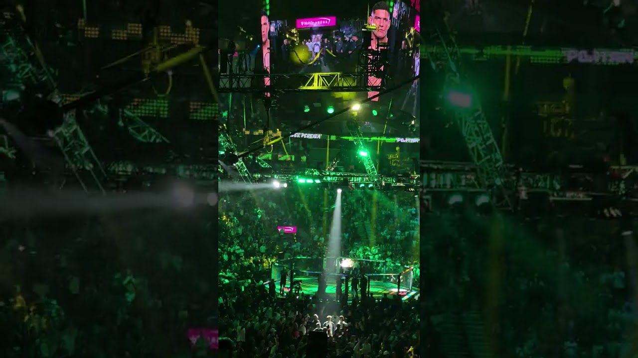 Alex pereira UFC 320 Walkout 