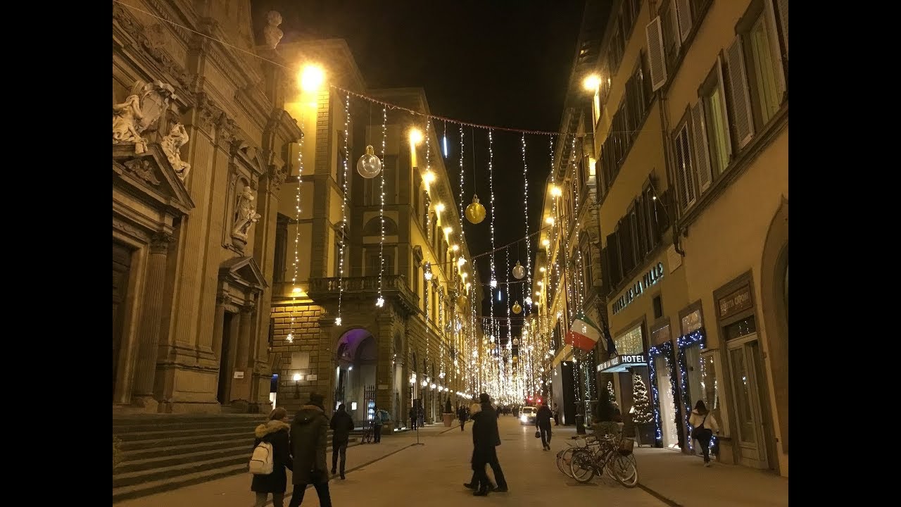 Luci Natalizie a Firenze