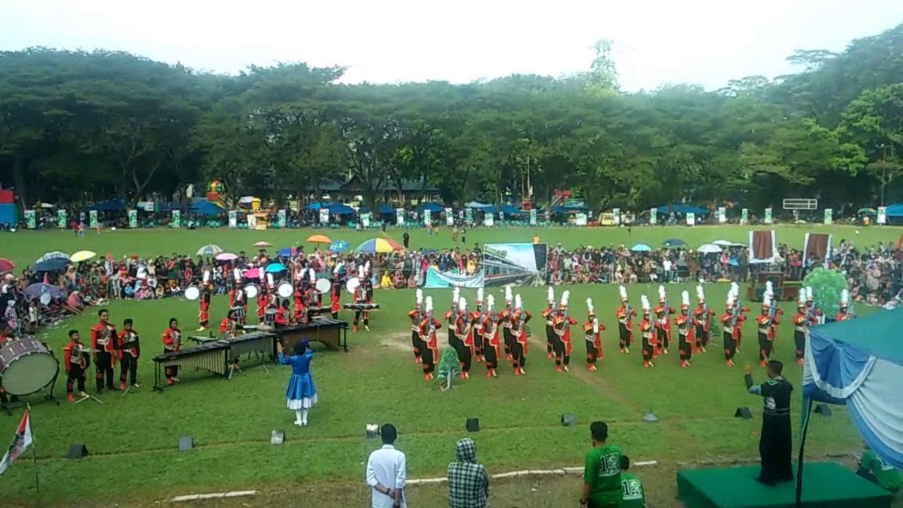 LOMBA KONSER KREATIF DRUMBAND TINGKAT SMP KLDC ( kabupaten langkat drumband competition)  Part 1