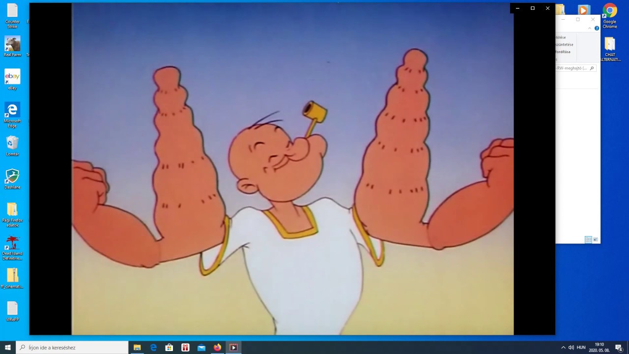Popeye a tenger&eacute;sz - H&eacute;rakl&eacute;sz &eacute;s a spen&oacute;t