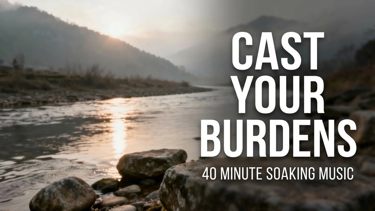 Cast Your Burdens | 40 Minute Soaking Music for Faith & Spiritual Peace
