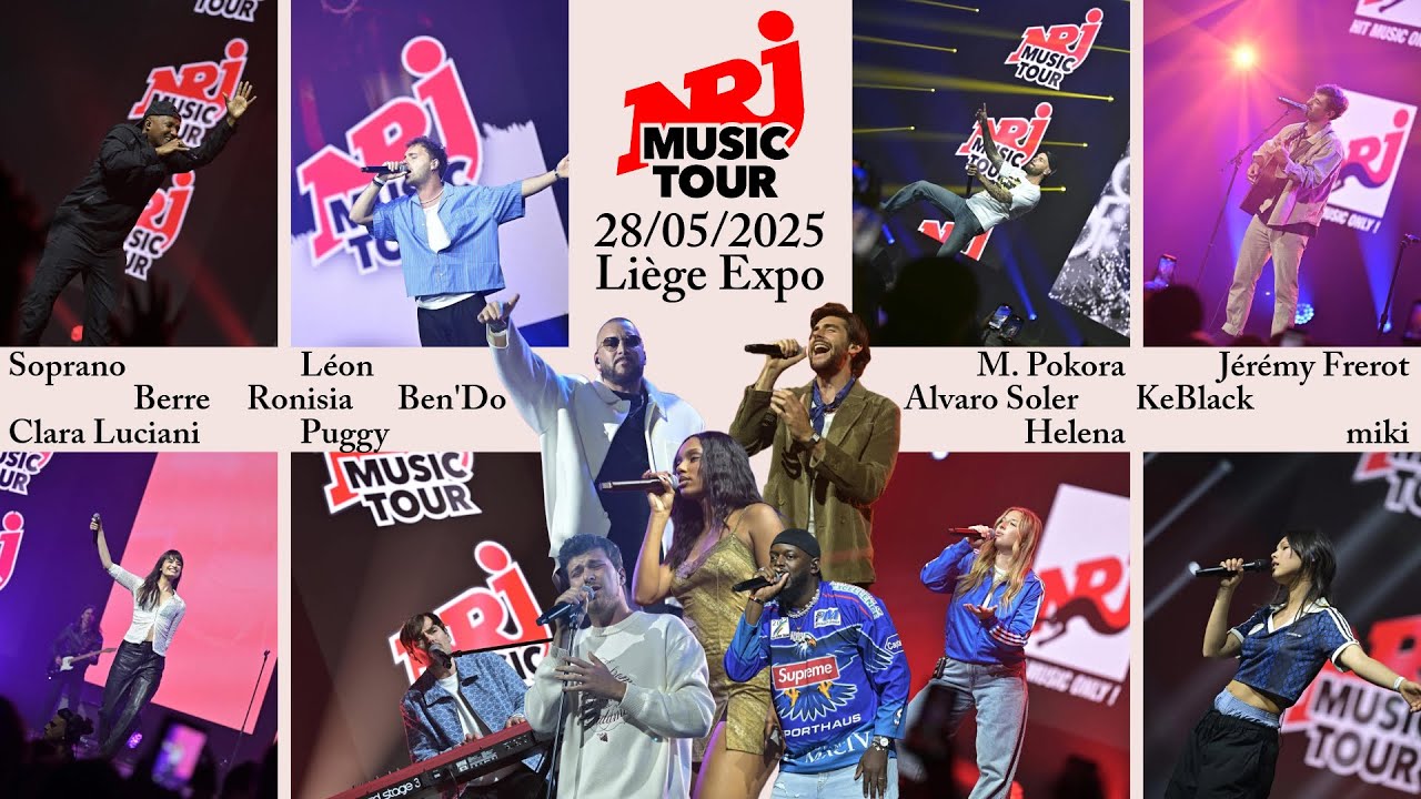 NRJ Music Tour 2025 - 28/05/2025 - Liège Expo