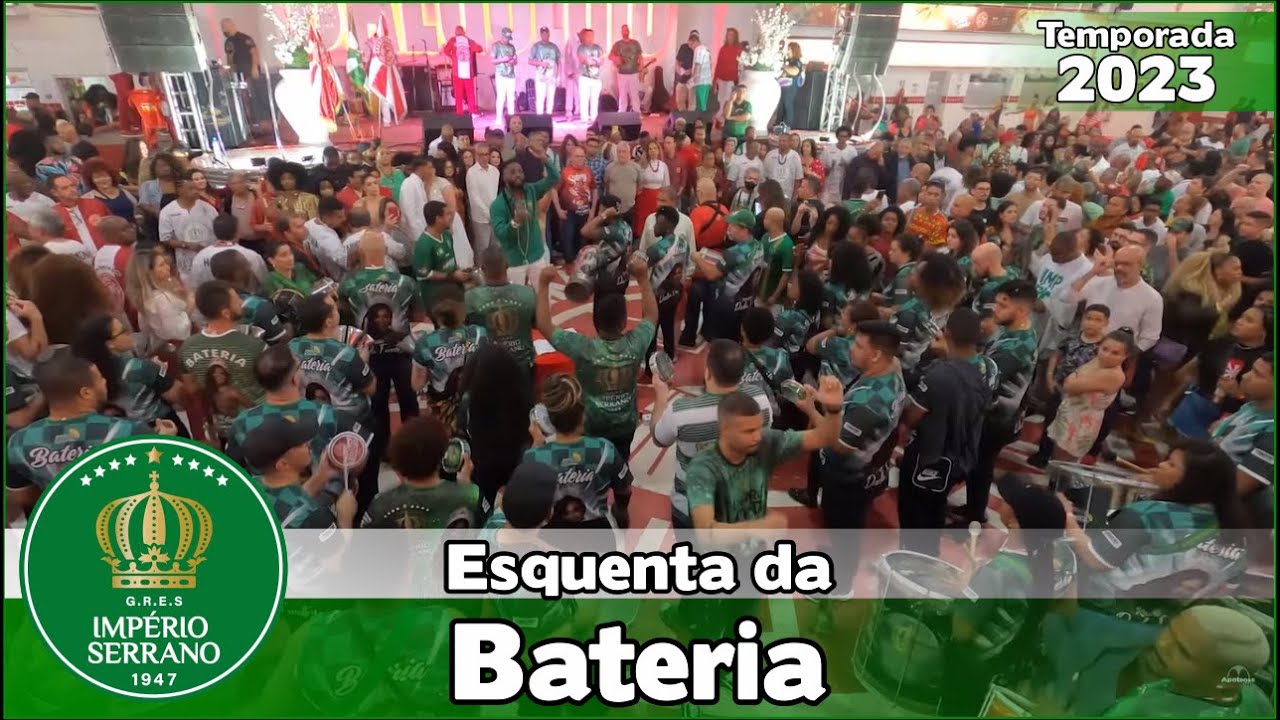 Império Serrano 2023 | Esquenta da Bateria |  Ao vivo no Salgueiro Convida #SC23