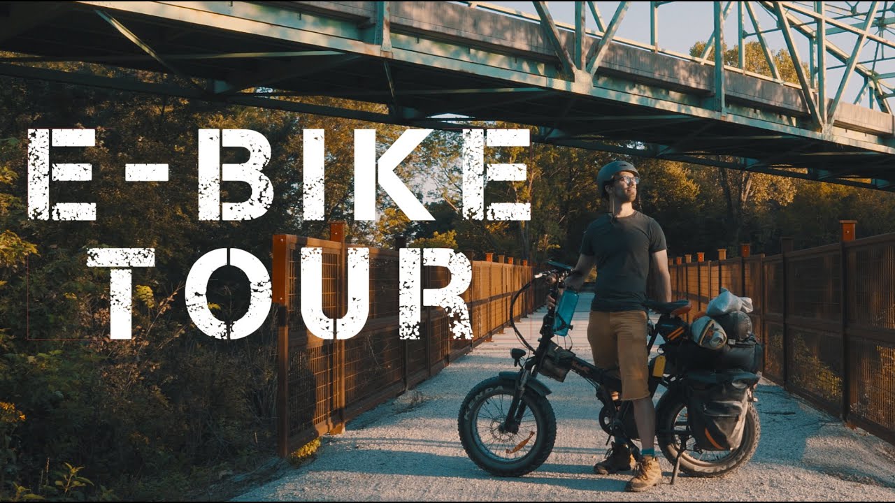 E-BIKE TOURING | Bike Tour with the Addmotor MOTAN M150 P7 Folding Electric Bike!