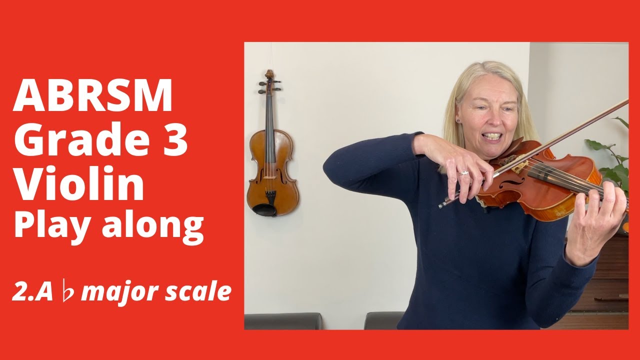 ABRSM Violin Grade 3 Scales and Arpeggios: 2: A♭ Major Scale