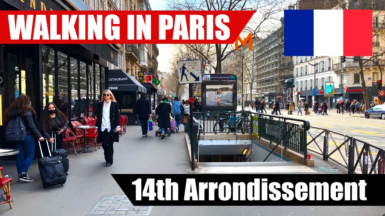 Paris Walking Tour 14th and 15th Arrondissement From Denfert-Rochereau to Montpartnasse