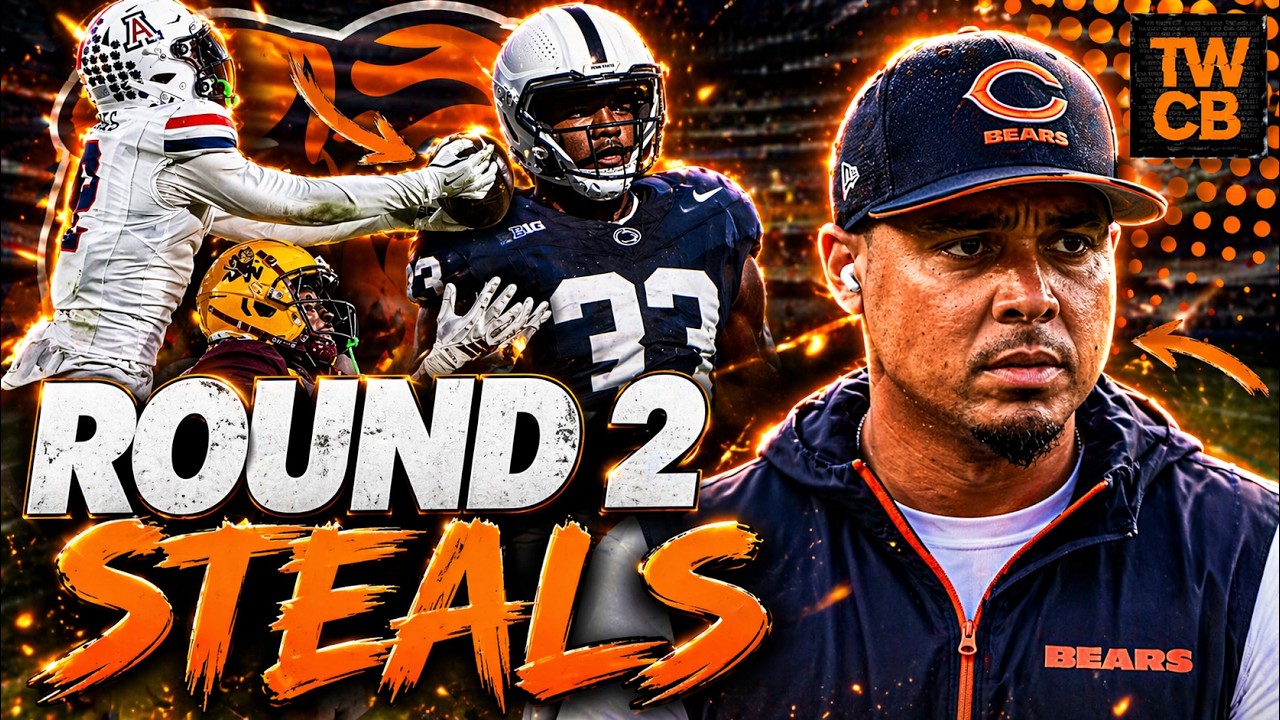 Chicago Bears Draft Targets 👀 | 4 PERFECT Round 2 Fits For Chicago