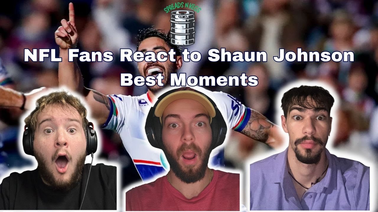 NFL Fans React to Shaun Johnson BEST RUGBY MOMENTS (CRAZY!)