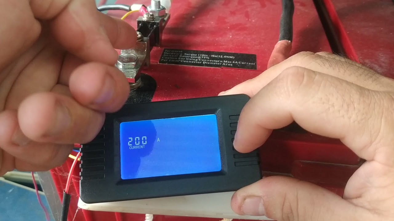 pzem 015 đo công suất dc và cách cài đặt tham số