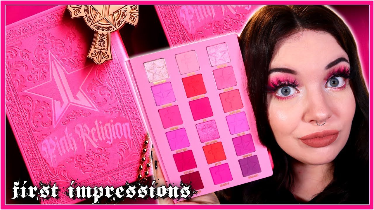 Jeffree Star Cosmetics Pink Religion Palette | First Impressions