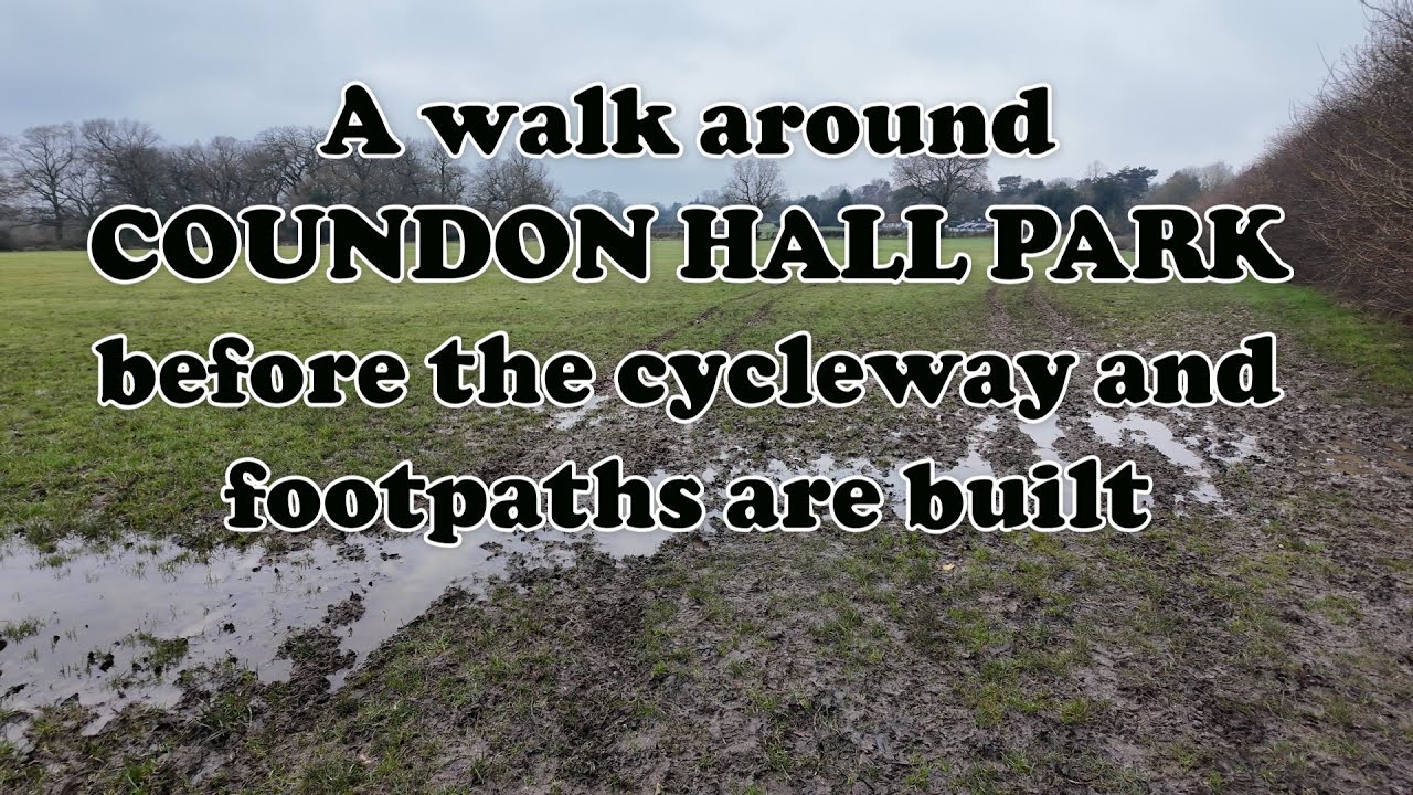 Coundon Hall Park - Sunday Morning walk.