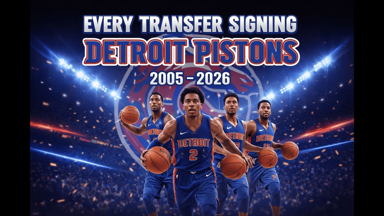 EVERY Detroit Pistons Transfer Signing (2005-2026)