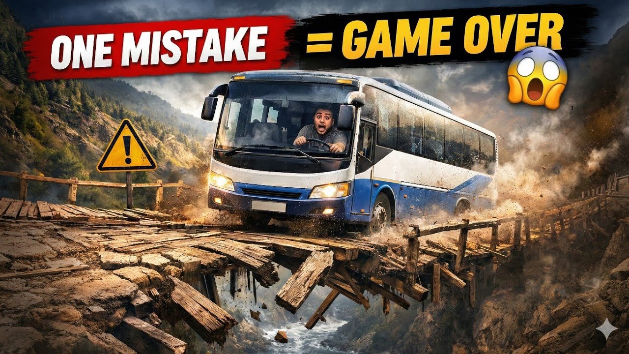 One Mistake = Game Over! beamng drive
