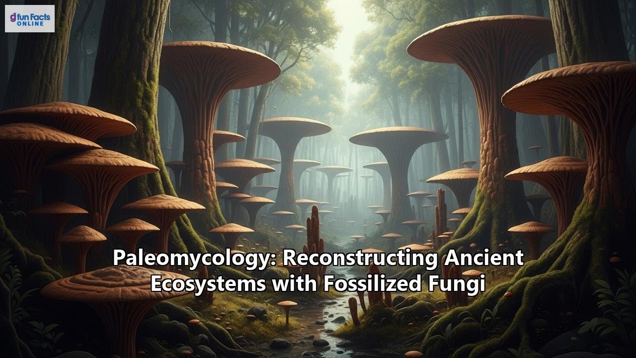 Paleomycology: Reconstructing Ancient Ecosystems with Fossilized Fungi