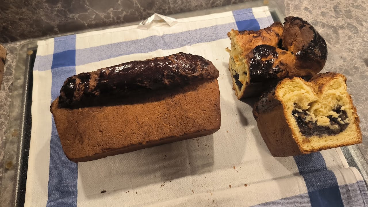 Köstlichen Mohnstollen