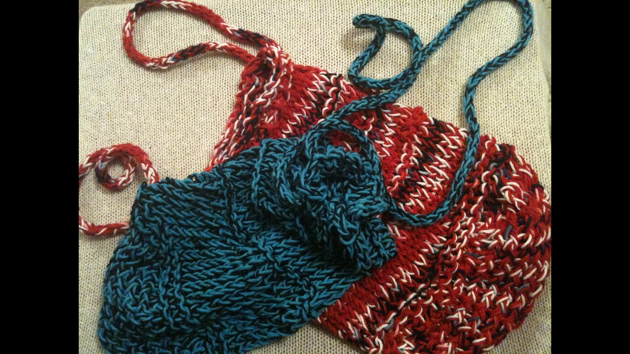 Easy Loom Knit Mesh Bag