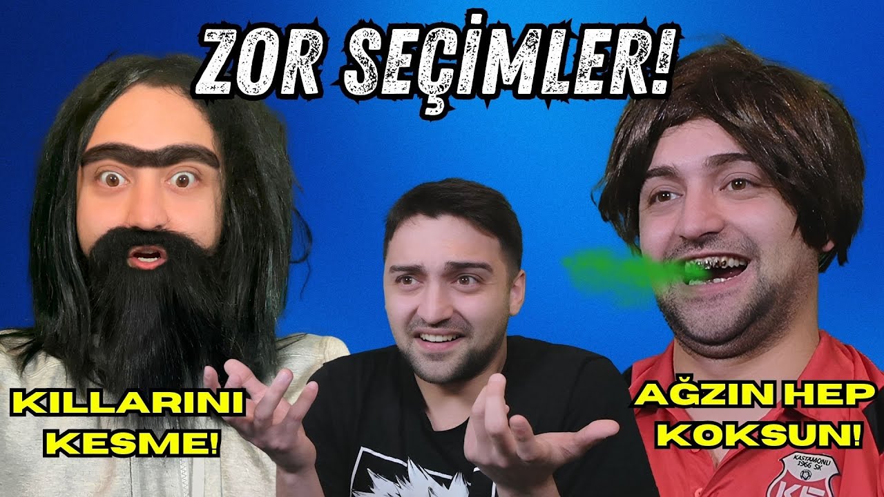 TERCİHİNİ YAP! KÂİNAT'IN EN ZOR SORULARI :d
