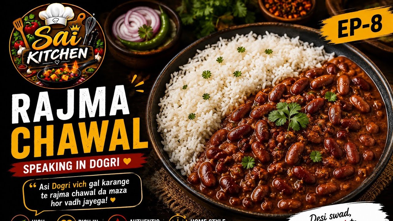 Rajma Chawal special Dogri language speaking