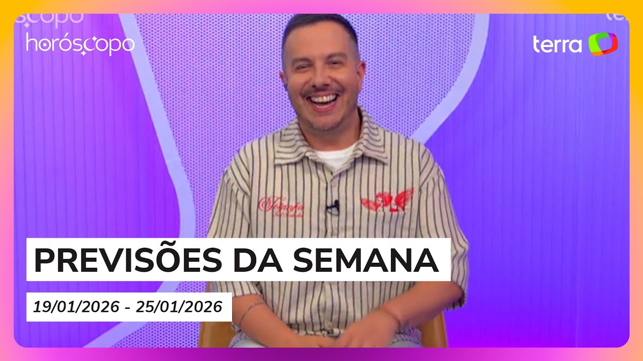 André Mantovanni traz as previsões da semana para cada signo do zodíaco