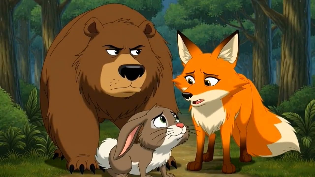 🙉🐯💩bhalu ne bandar 🐻🐻ko kese bhachaya cartoon video 