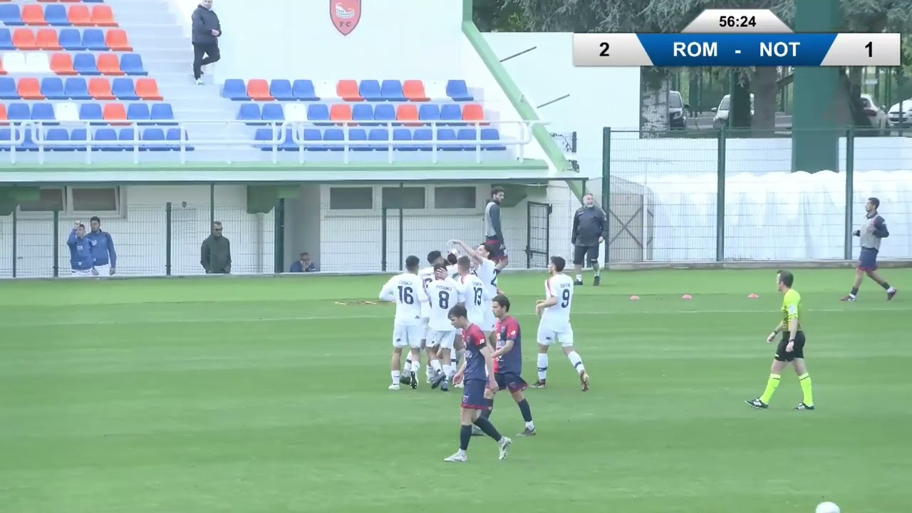 Calcio, Serie D playout: Roma City - Notaresco, highlights