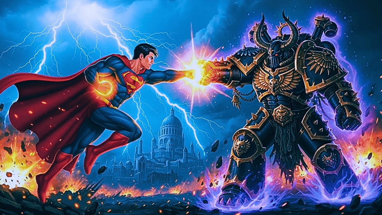 Can SUPERMAN Really Survive in Warhammer 40K?