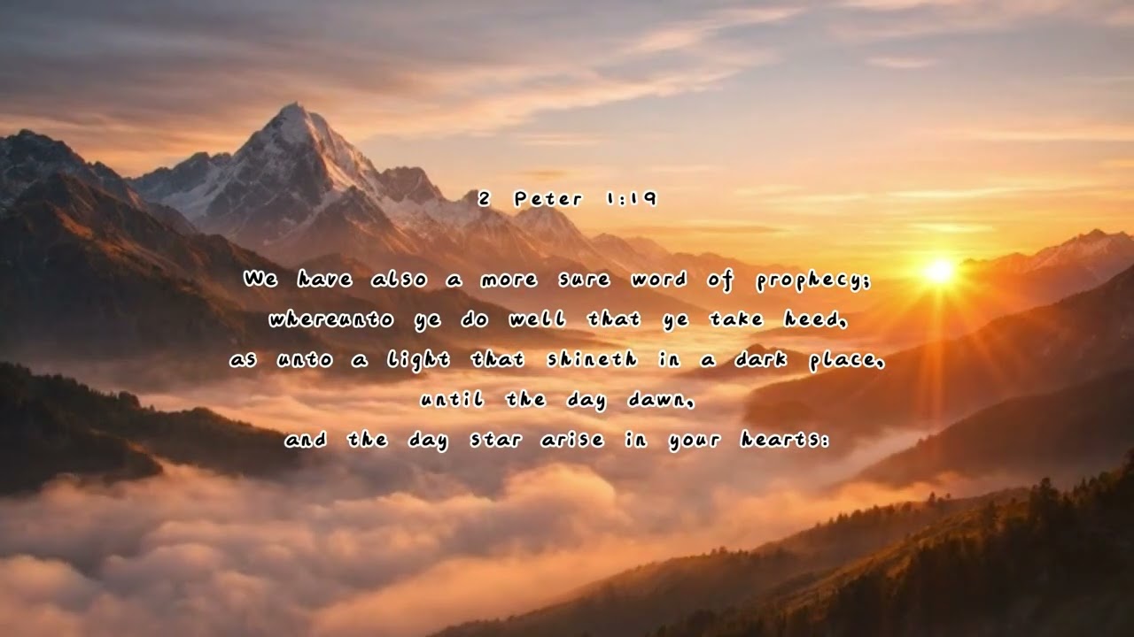 Hidden Manna | 2 Peter 1:19 | Until the Day Dawns | Worship Instrumental